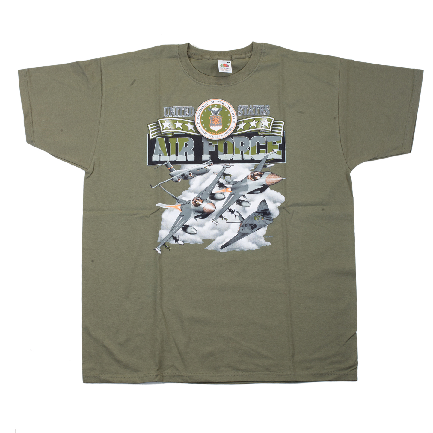 Triko olivové DESIGN AIRFORCE 5