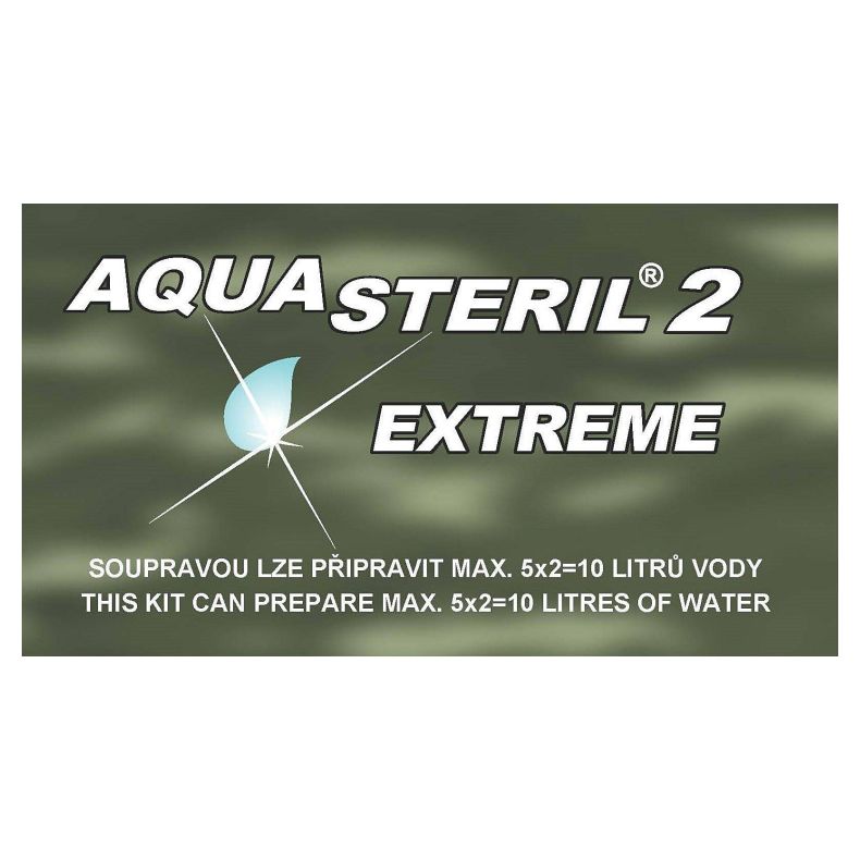 Desinfikace vody  AQUASTERIL 2 DAY EXTREME