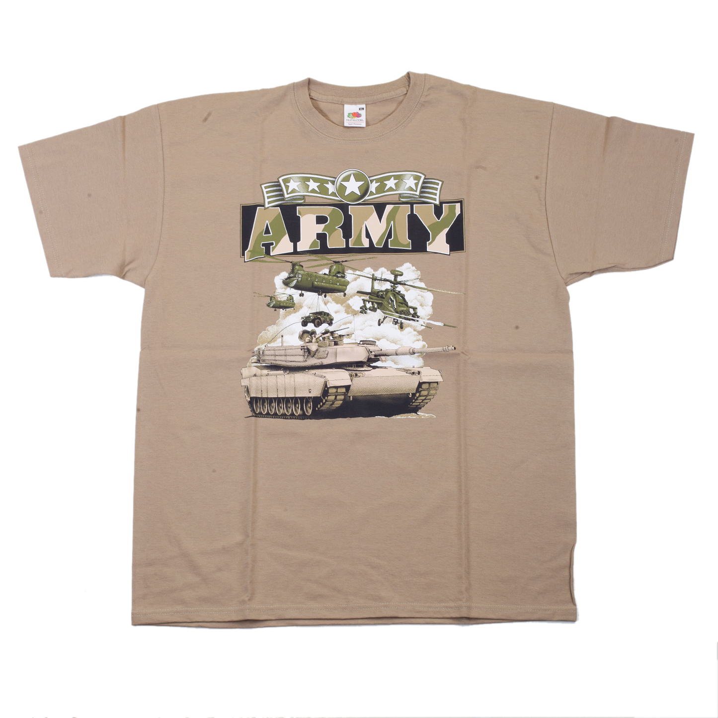 Triko béžové DESIGN ARMY 1