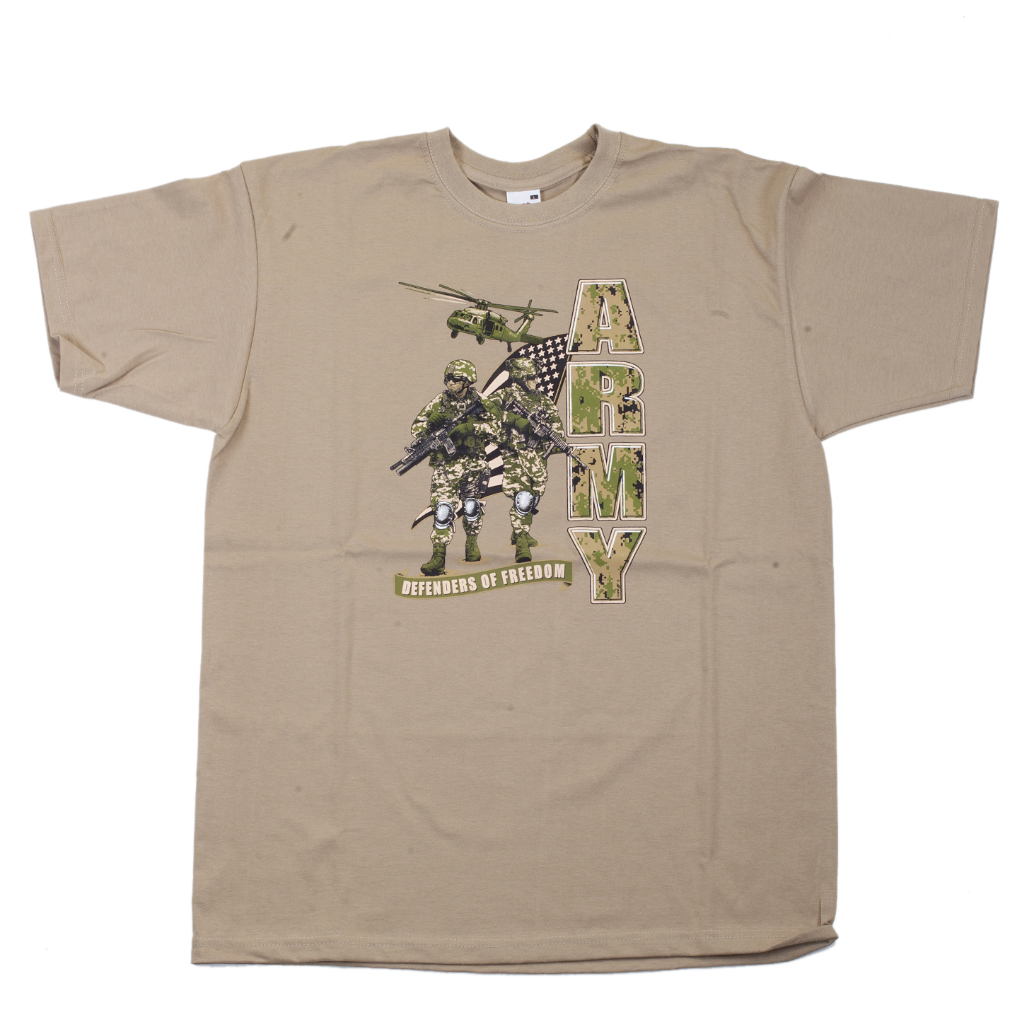 Triko béžové DESIGN ARMY 3