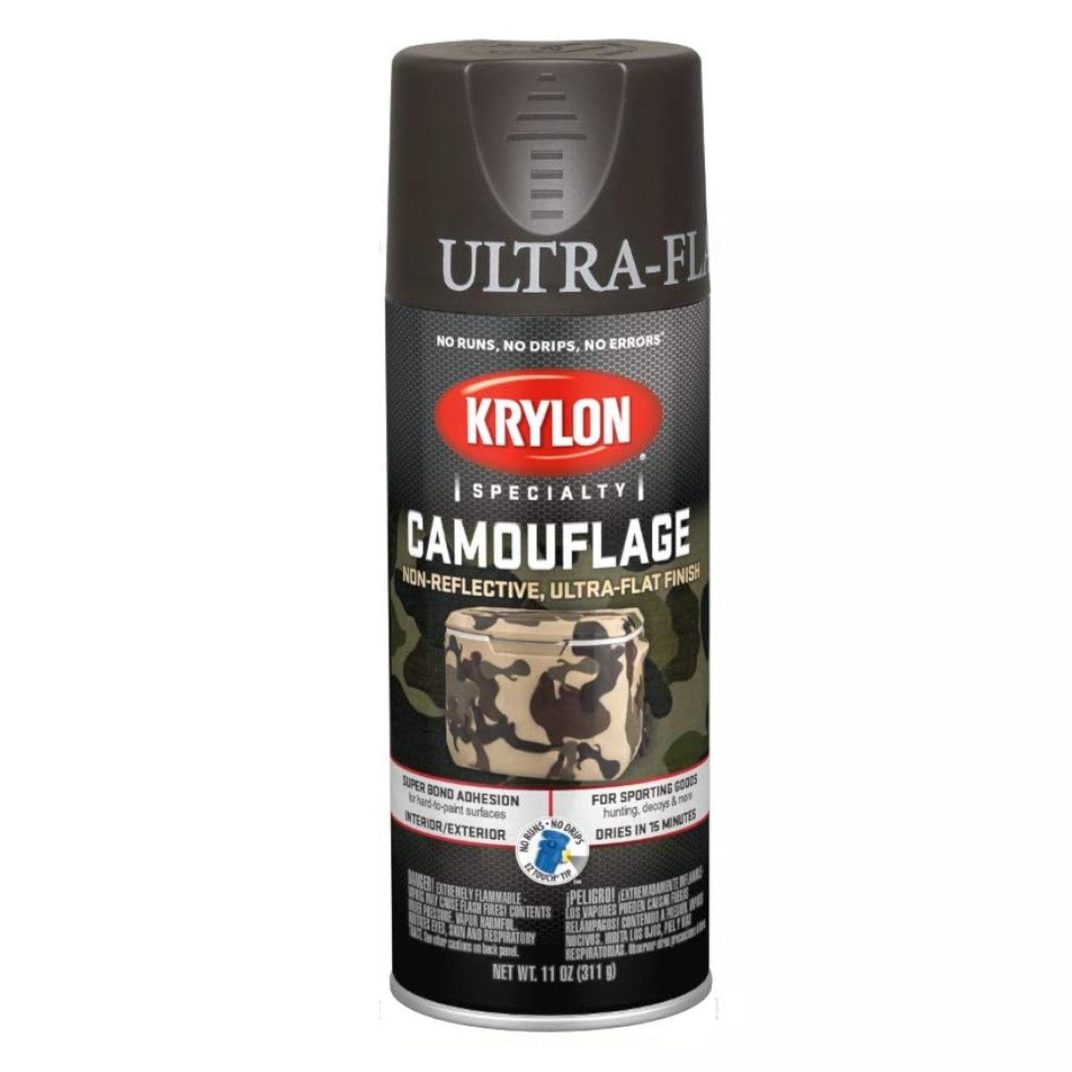 Barva ve spreji KRYLON camouflage Black - 311 g