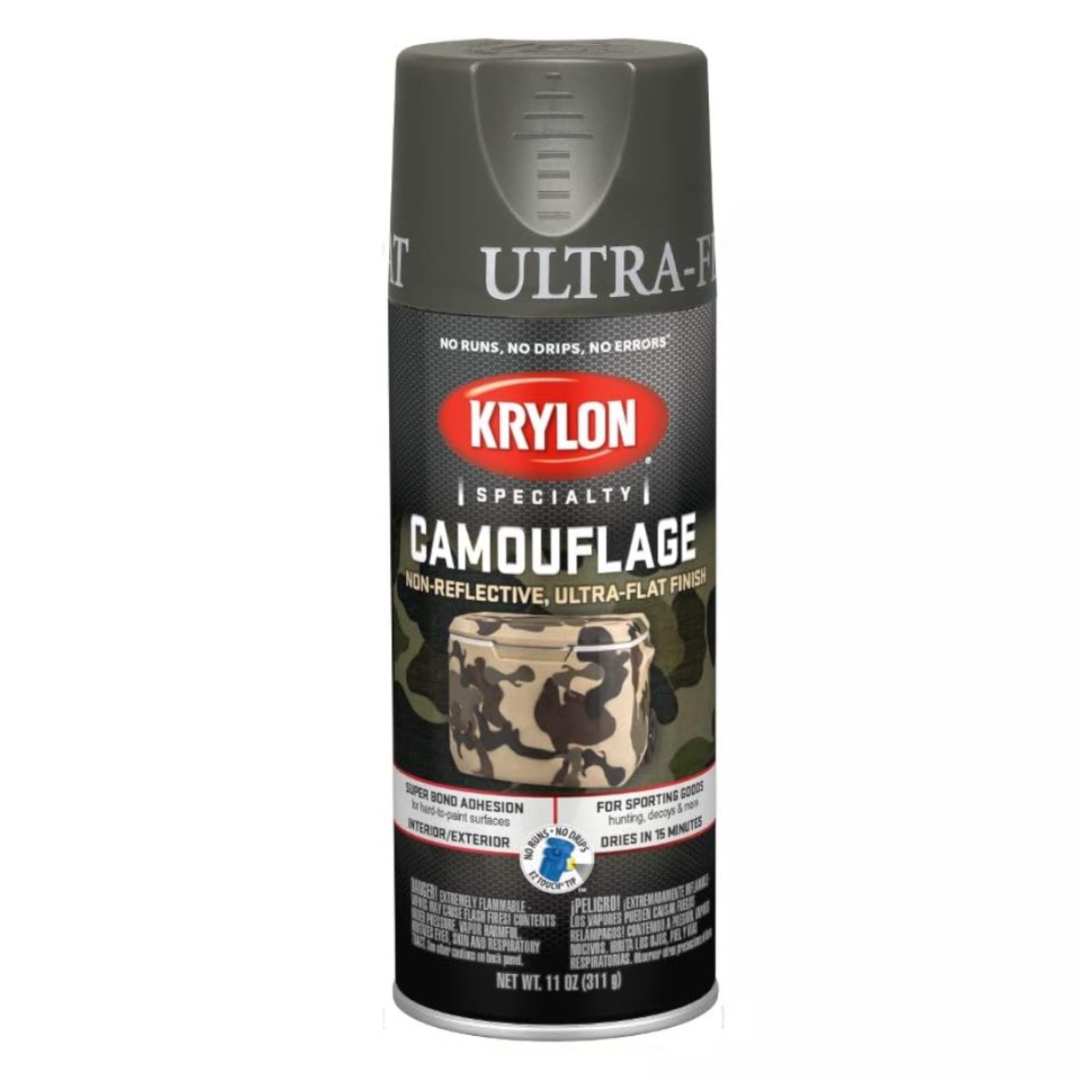 Barva ve spreji KRYLON camouflage Olive - 311 g