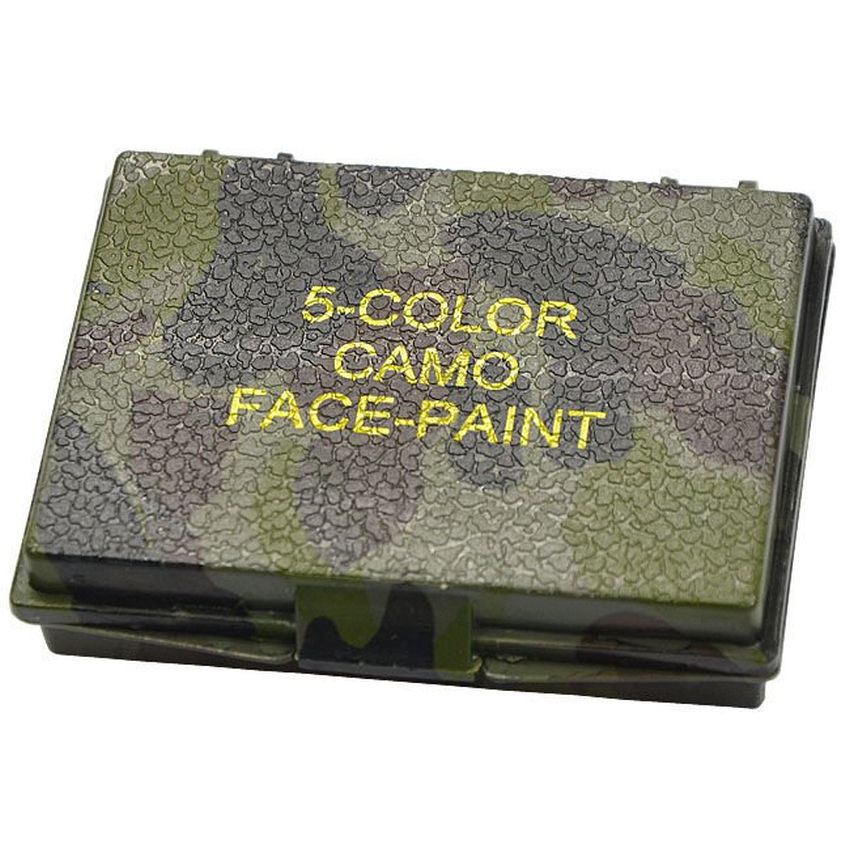 Kamuflážní barvy v krabičce  5barev
