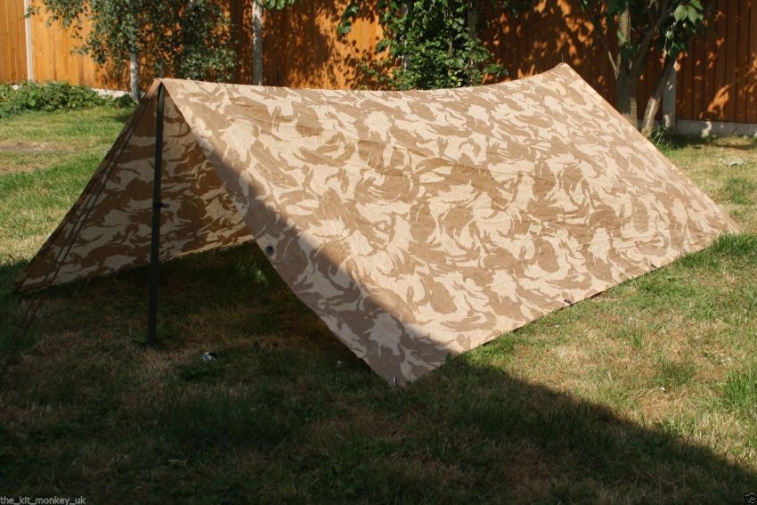 Multifunkční plachta orig. BRITSKÁ  pouštní