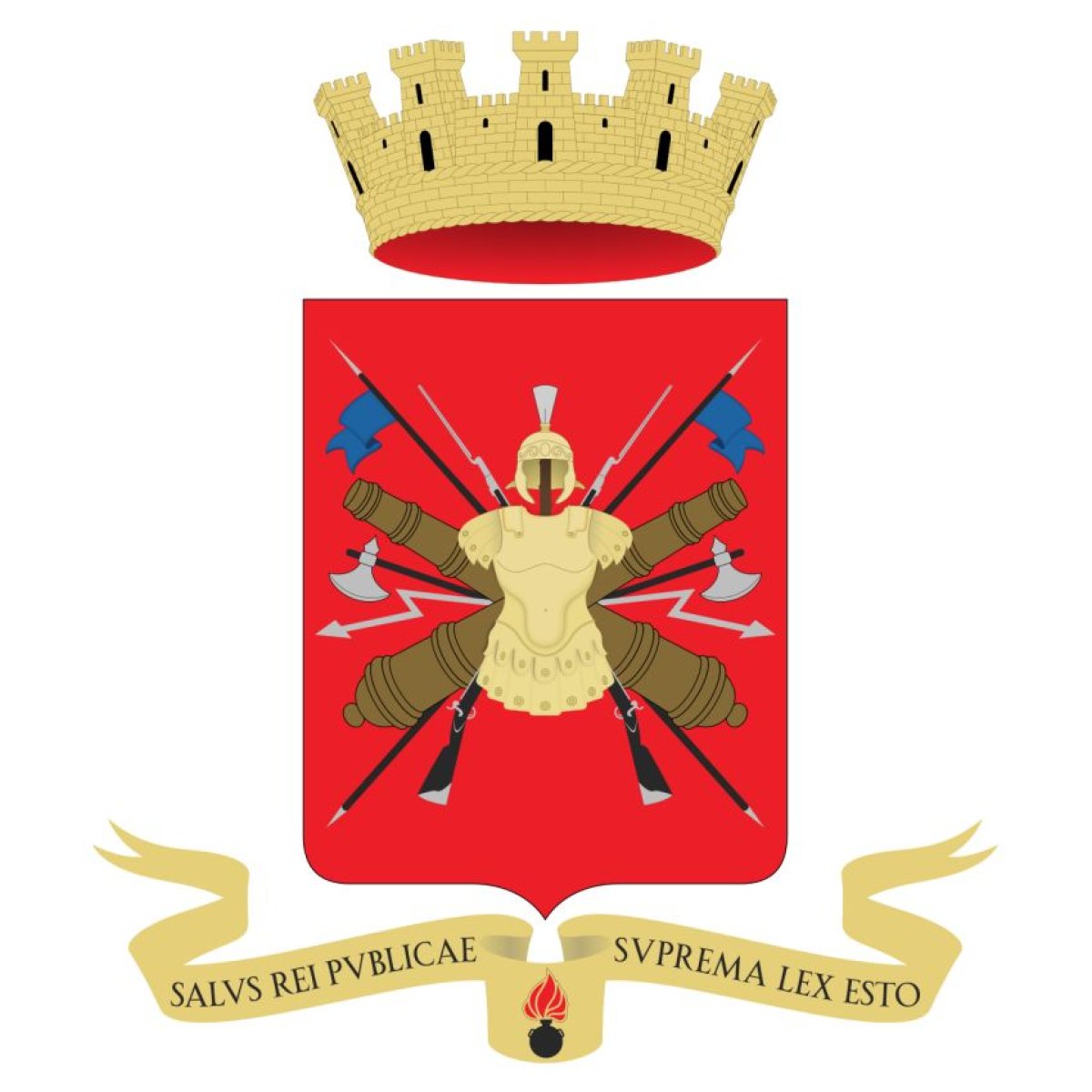Baterka orig. Italská armáda dvoubarevná