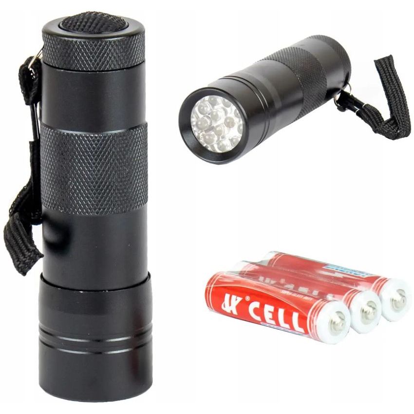 Svítilna 12LED černá Mil-Tec