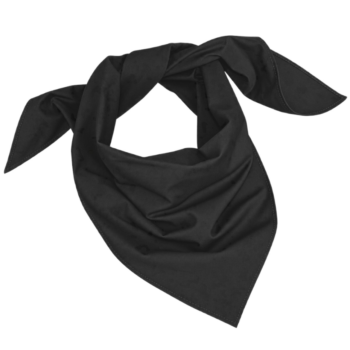 Bavlněný šátek Rothco Bandana 55 x 55 cm - ČERNÝ