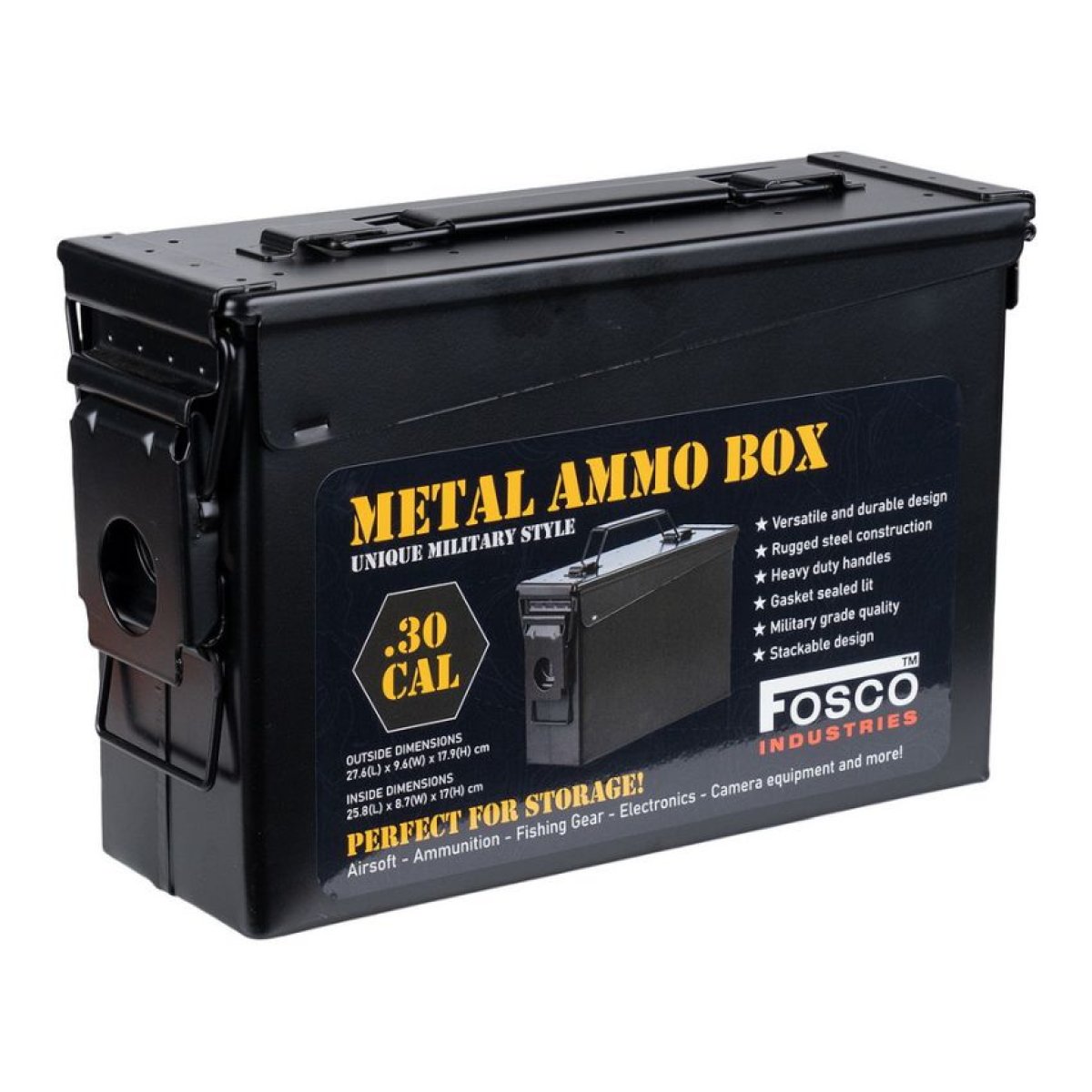 Bedna muniční cal.30 SKULL and Bones 