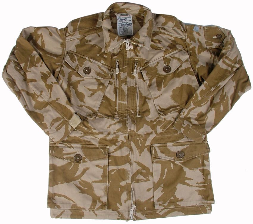 Blůza maskáčová pouštní  Anglie