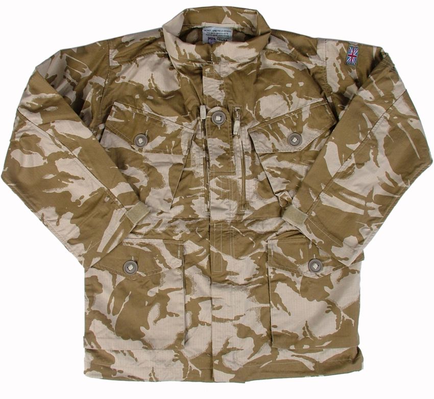 Blůza maskáčová pouštní Anglie RipStop