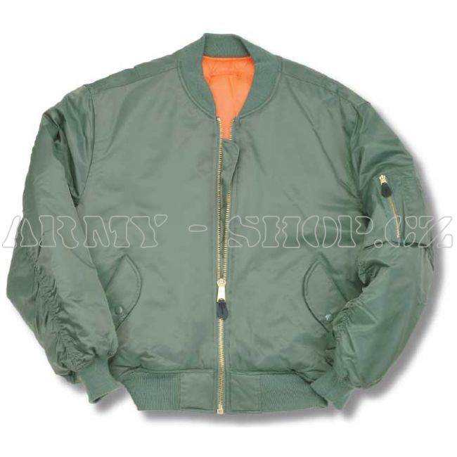 Bomber MA-1 zelený - dětský