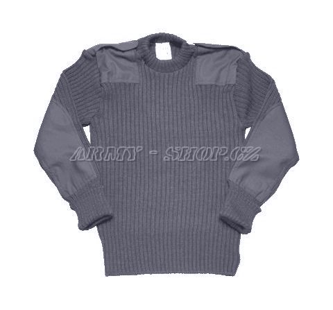 Svetr orig. Britská Armáda šedomodrý
