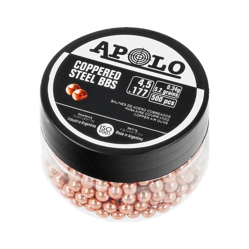 Broky měděné BBs APOLO cal.4,5mm 500ks