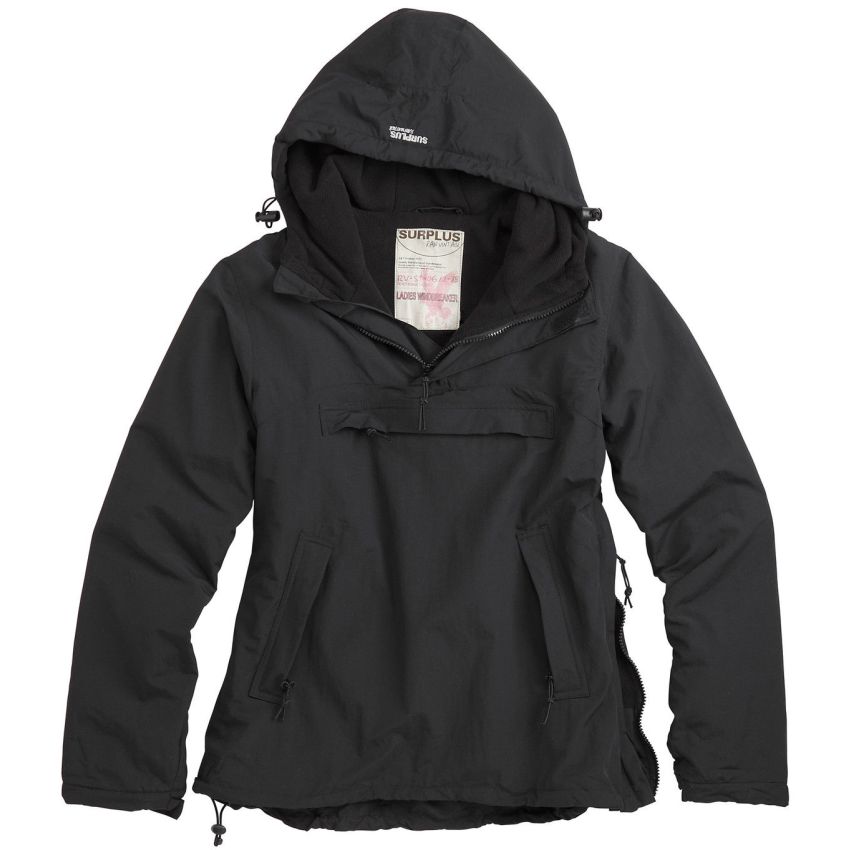 Bunda Windbreaker černá dámská