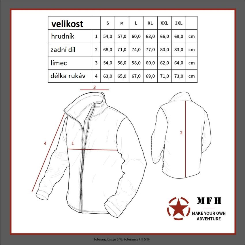 Bunda SCORPION softshell vz.95 MFH