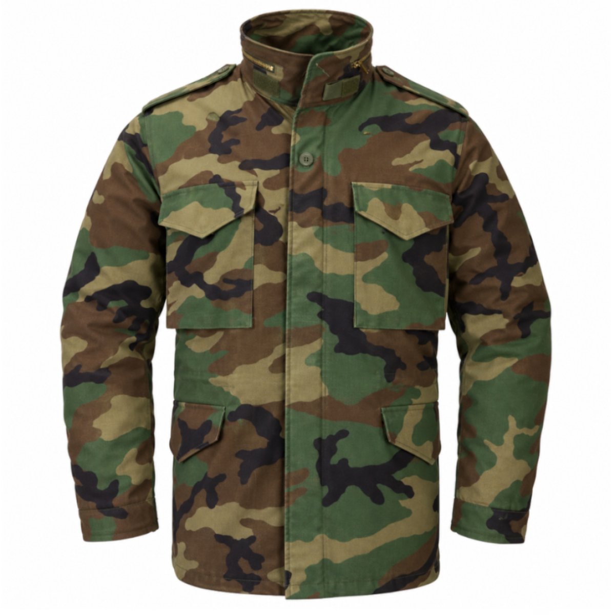 Bunda US typ M65 s vložkou HELIKON-TEX woodland