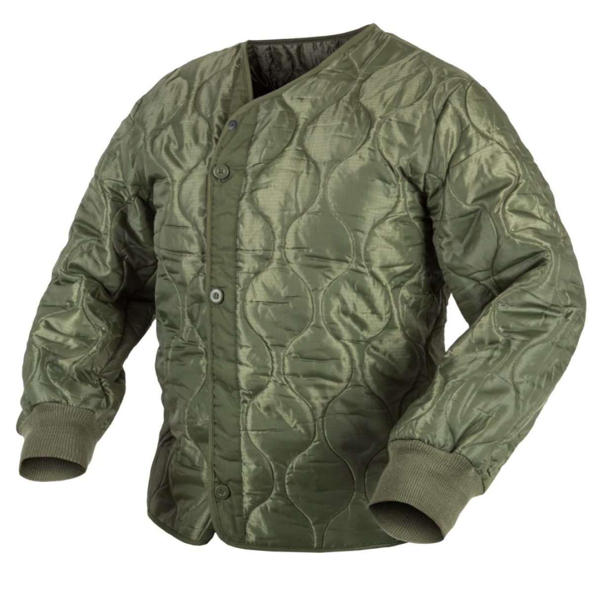 Bunda US typ M65 s vložkou HELIKON-TEX zelená
