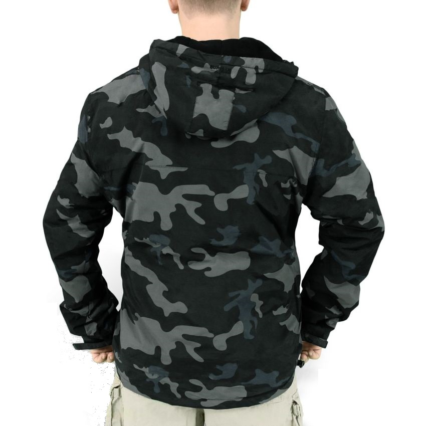 Bunda Windbreaker zipper blackcamo