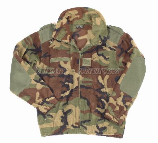Mikina ARMY fleece - Woodland