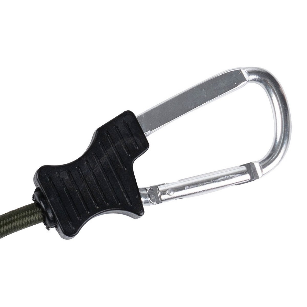Bungee šňůry s karabinou 36inch/90cm 2ks ZELENÉ