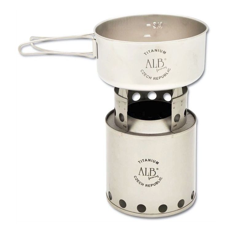 Vařič dřevo-plynový NEREZ BushBuddy