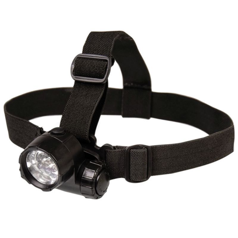 Čelová svítilna Mil-Tec 6+1 Led diod