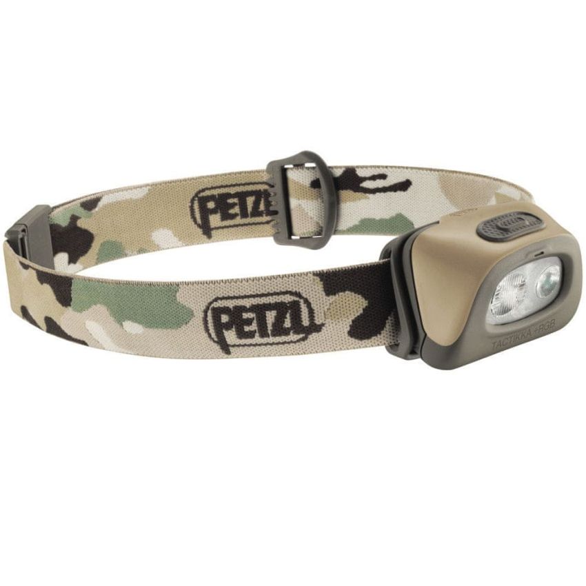 Čelová svítilna PETZL TACTIKKA+  hybrid maskáč