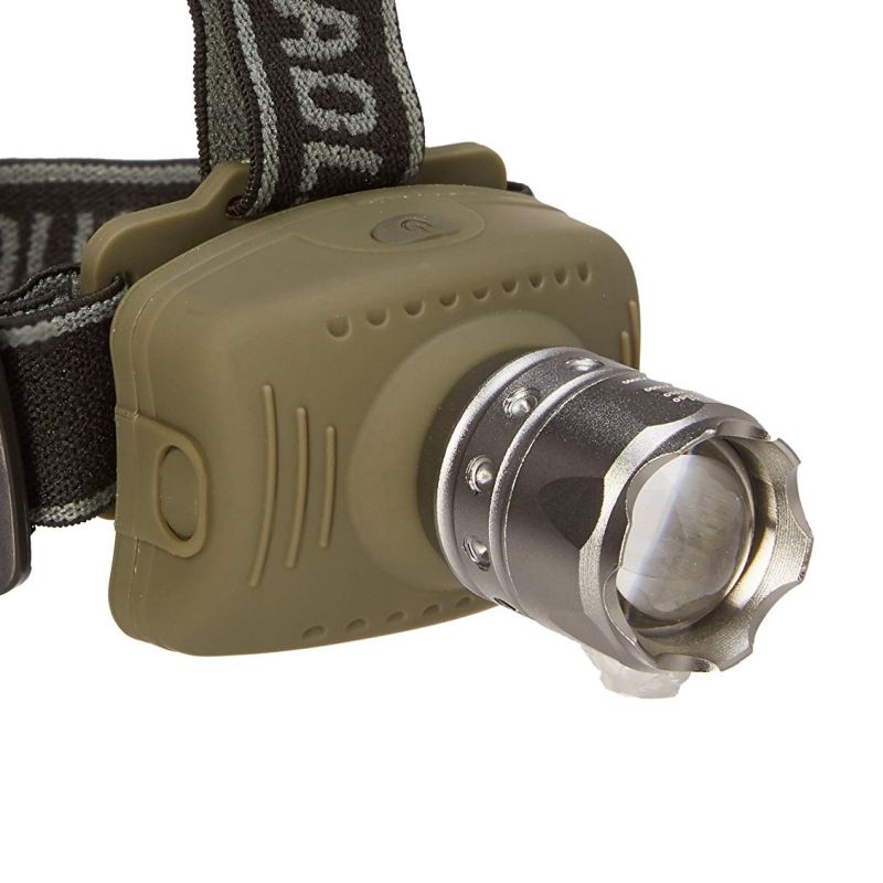 Svítilna na čelo CREE ZOOM khaki