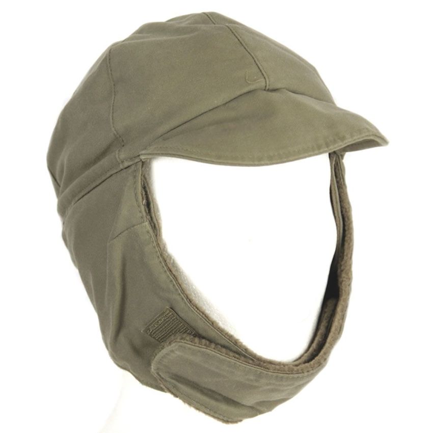 Ušanka zimní BUNDESWEHR oliv POUŽITÁ