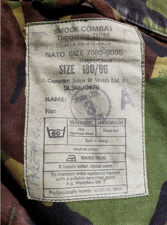 Blůza maskáčová Anglie - KAZOVÁ