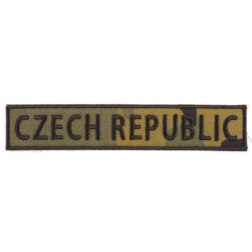 Nášivka CZECH REPUBLIC jmenovka vz.95