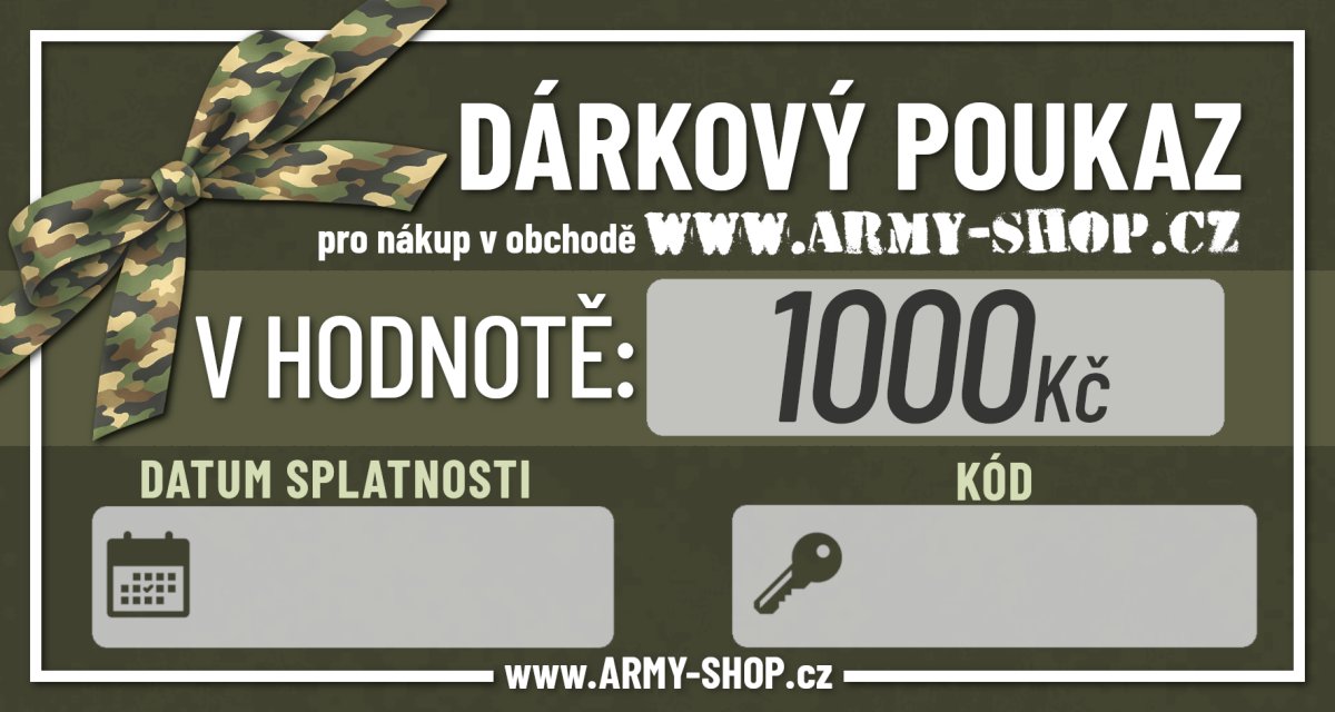 Dárkový poukaz v hodnotě 1000Kč