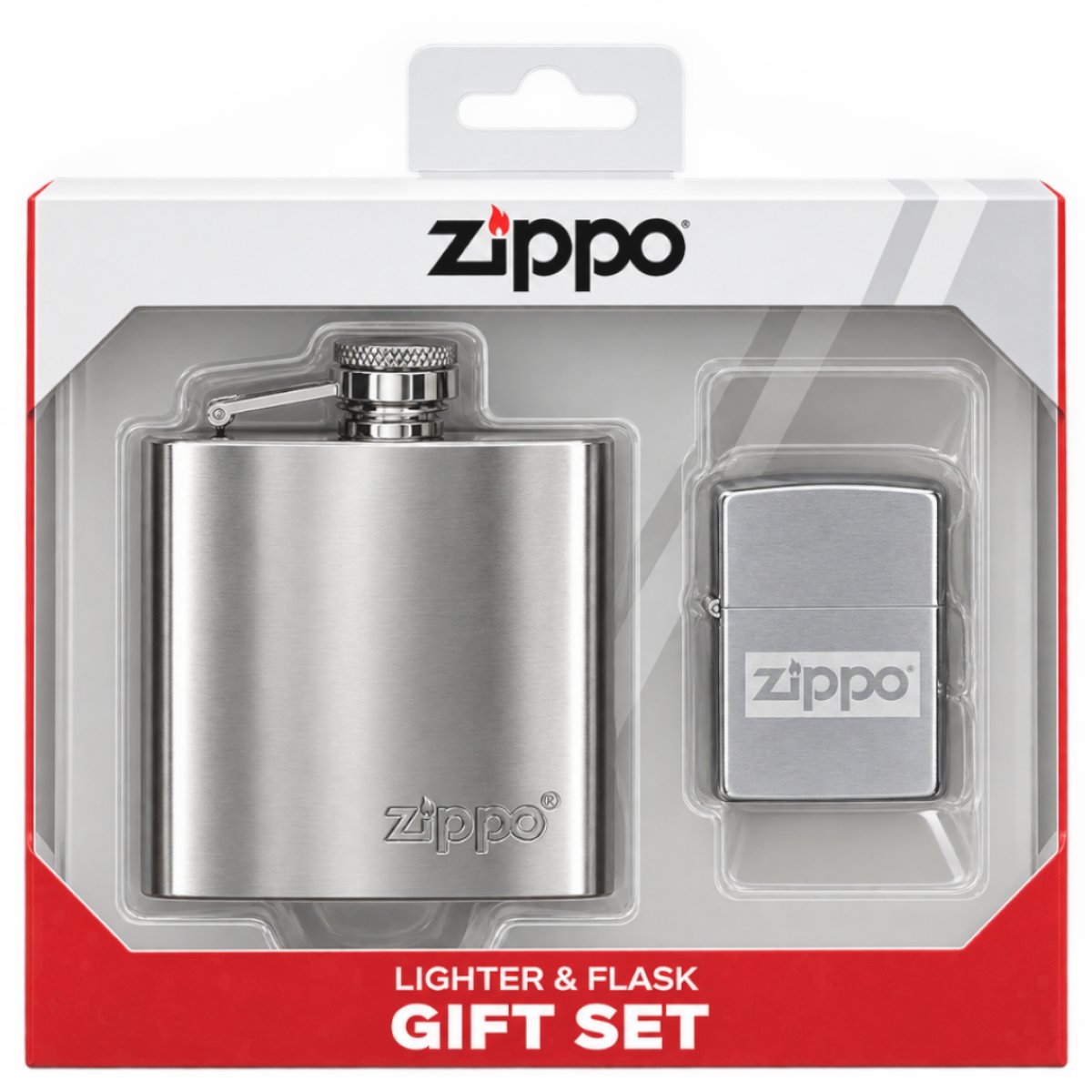 Dárkový set ZIPPO zapalovač + placatka