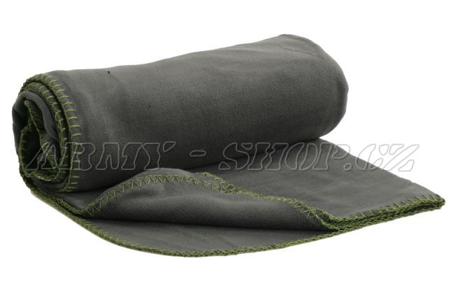 Deka polar fleece 130x170cm - olivová