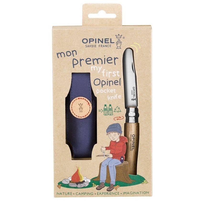 Nůž zavírací OPINEL dětský s pouzdrem