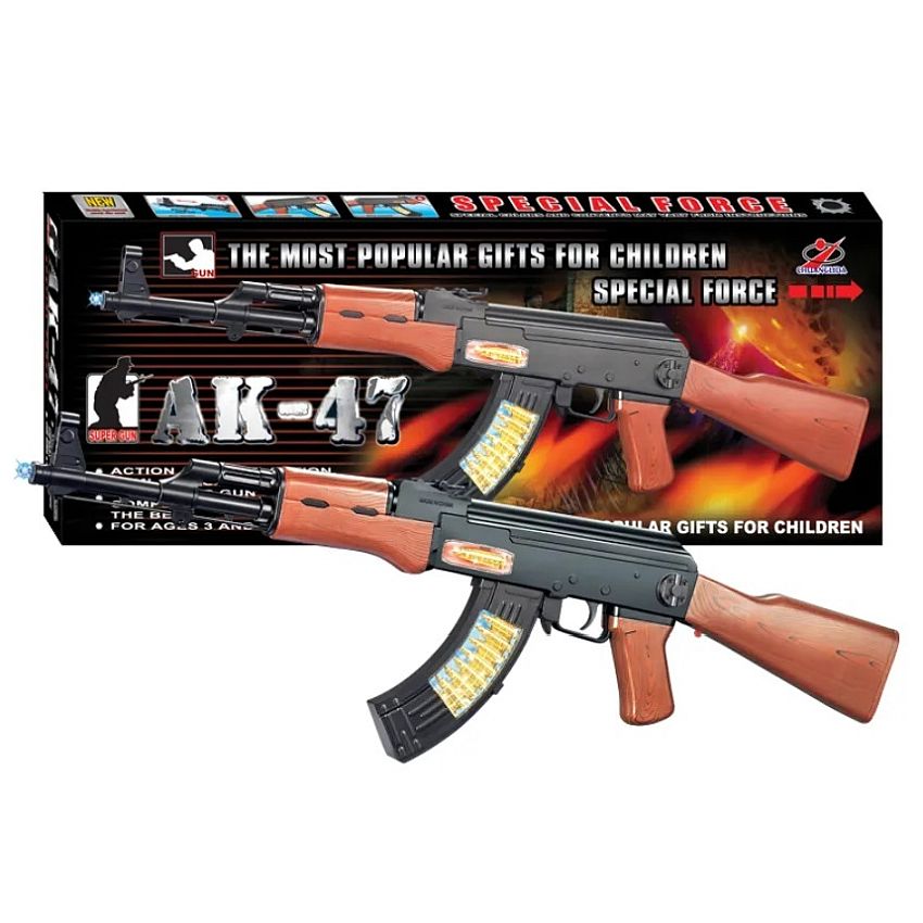 Dětská realistická hračka zbraně AK-47