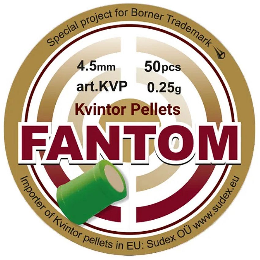 Diabolky KVINTOR výbušné FANTOM cal.4,5mm 50ks