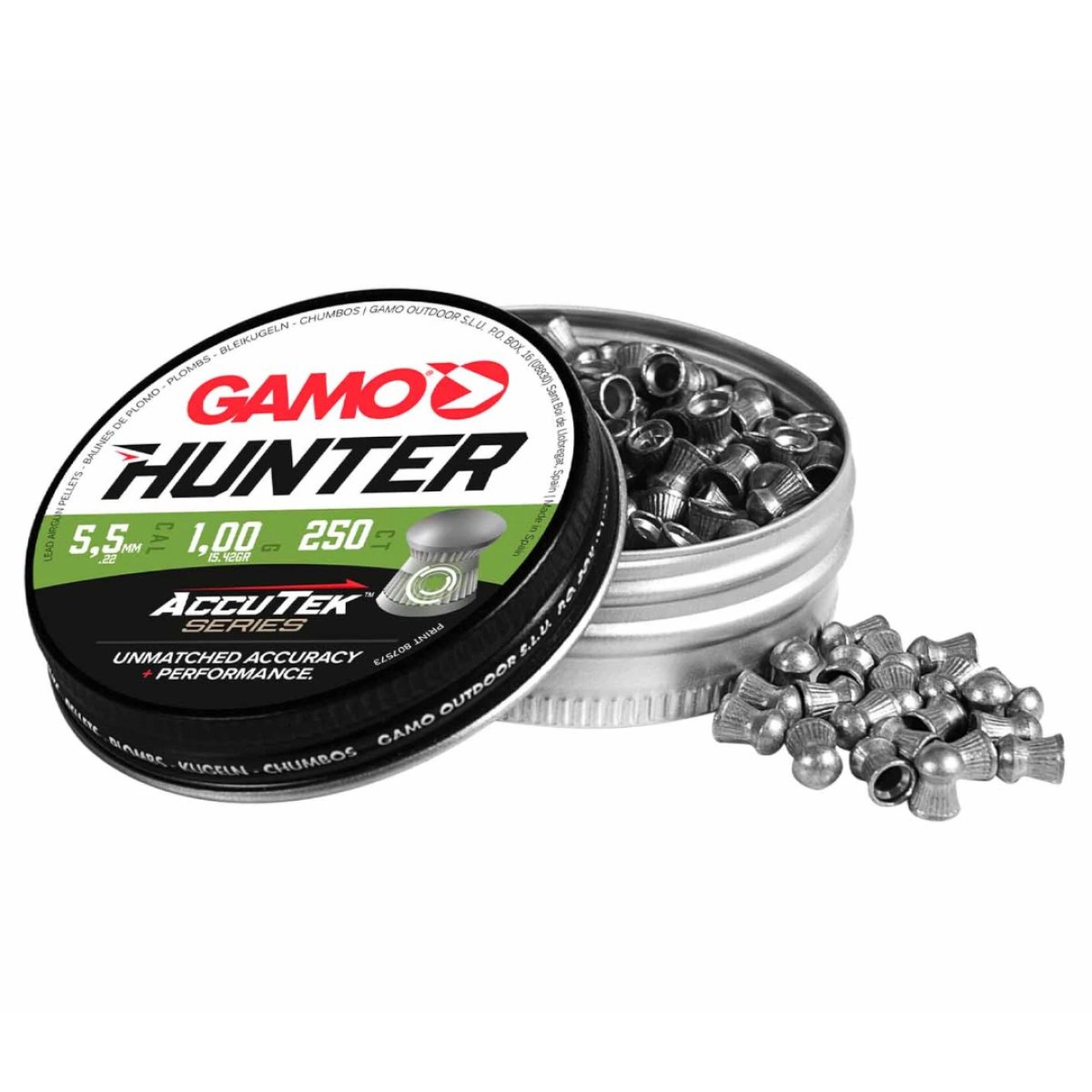 Diabolo Gamo Accutek Hunter 250ks cal.5,5mm