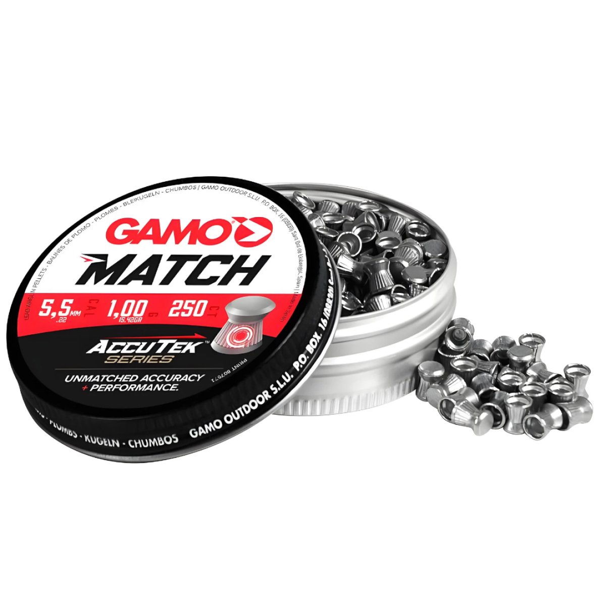 Diabolo Gamo AccuTek Match 250ks cal.5,5mm