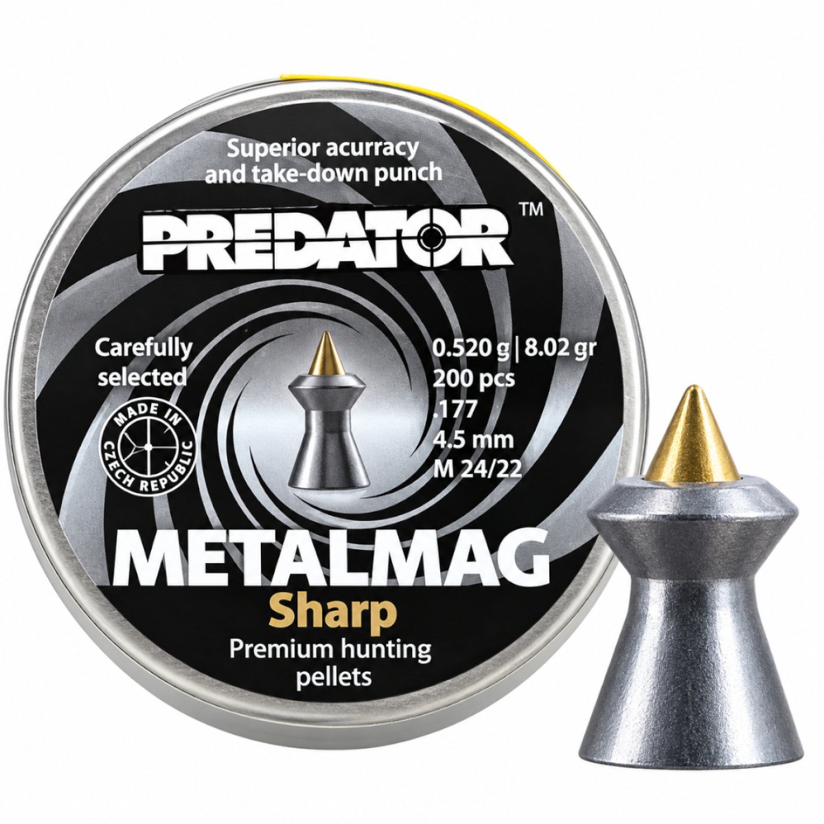Diabolo JSB Predator METALMAG cal.4,5mm 200ks