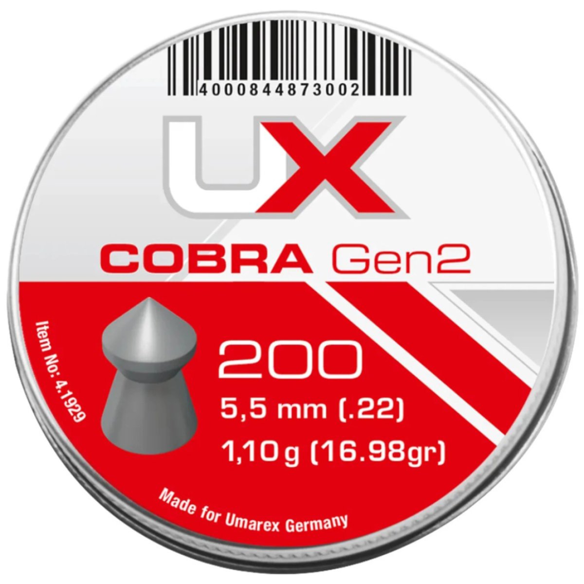 Diabolo Umarex Cobra Gen2 200ks cal.5,5mm