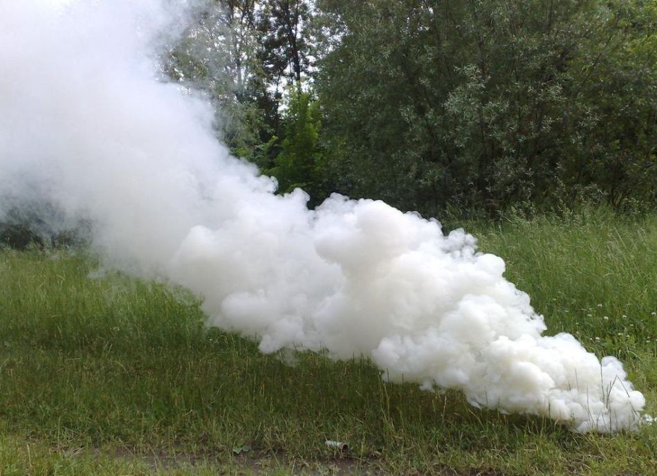 Dýmovnička bílá D110 - 2-minuty