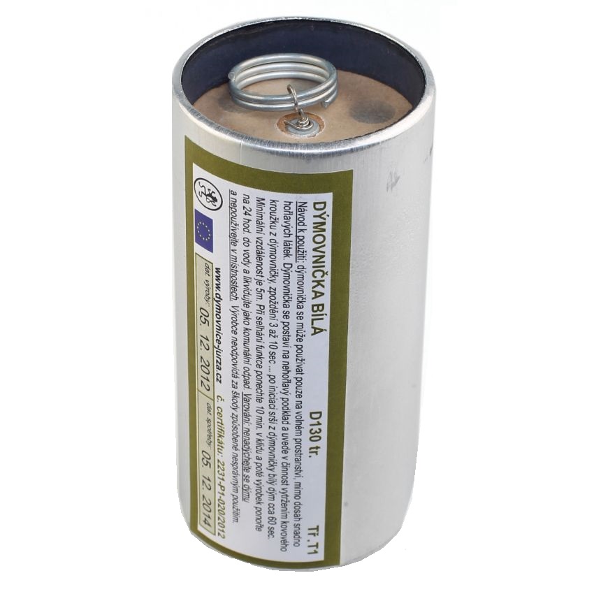 Dýmovnice trhací D130 bílá