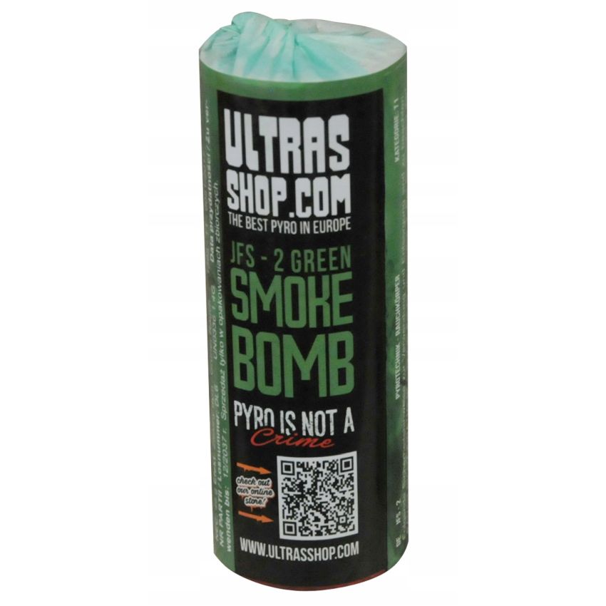 Dýmovnice SMOKE BOMB ultras ZELENÁ