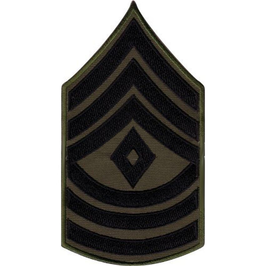 Nášivka hodnost US  nejvyšší seržant bojová