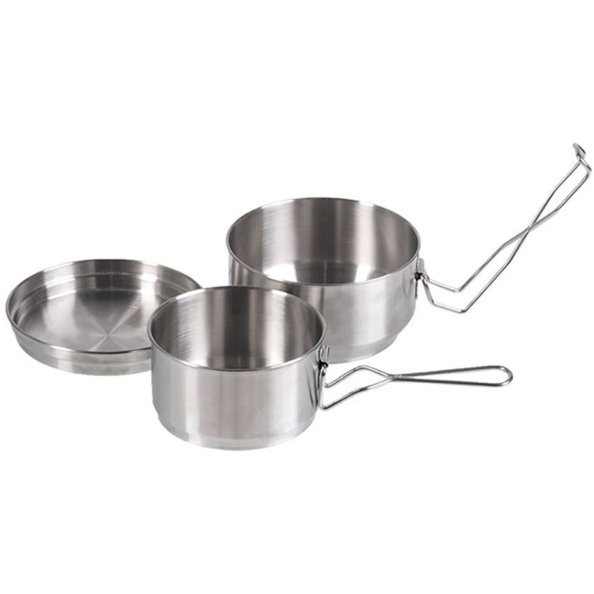 Nádobí stainless steel 3-díly Mil-Tec