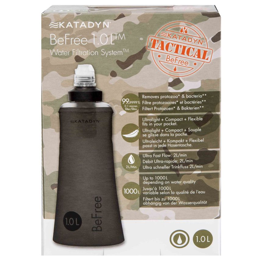 Filtrační láhev Tactical BeFree 1l KATADYN