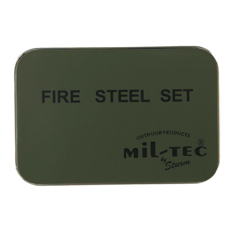 Krabička  FIRE STEEL SET
