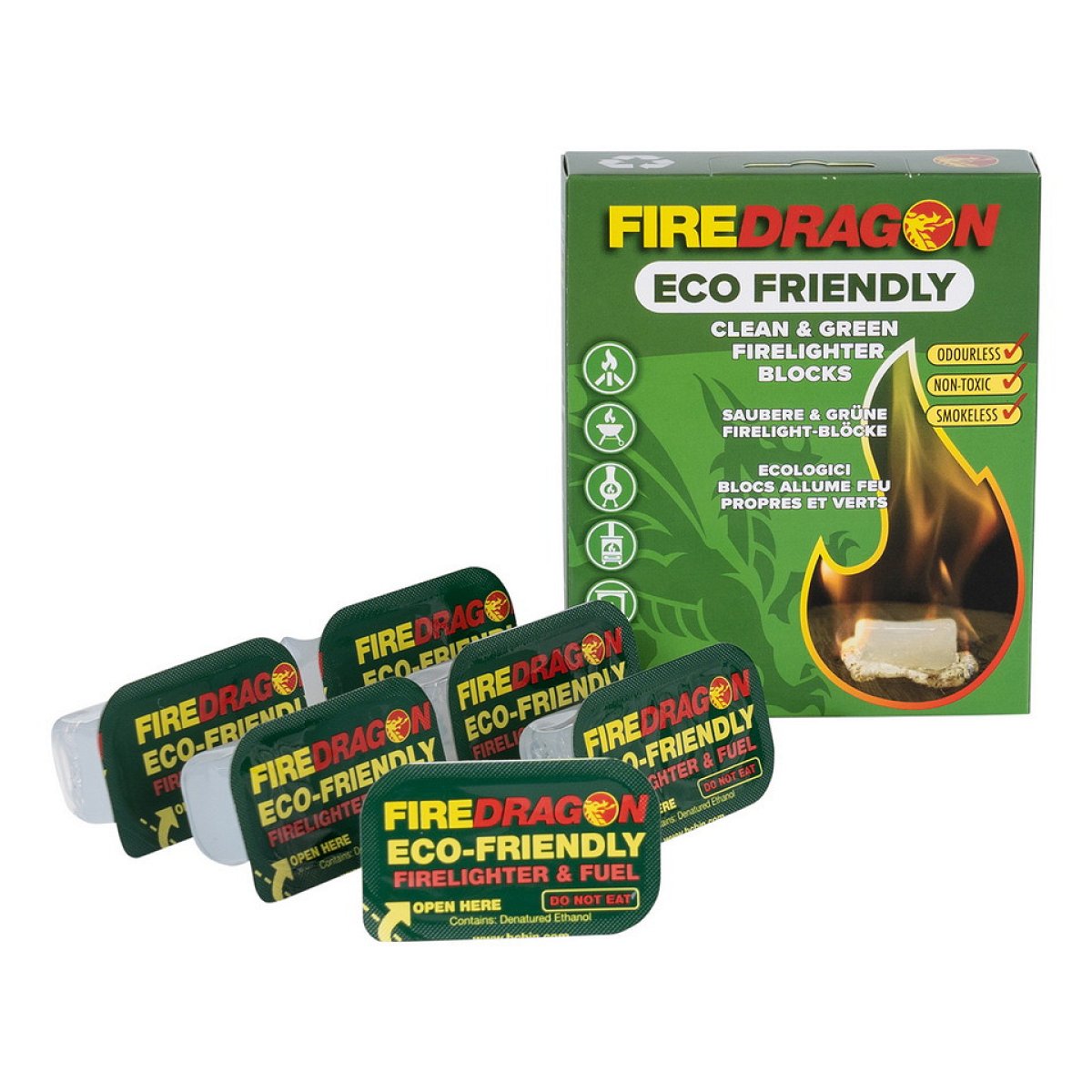 FireDRAGON ECO gelové palivo BCB 6ks