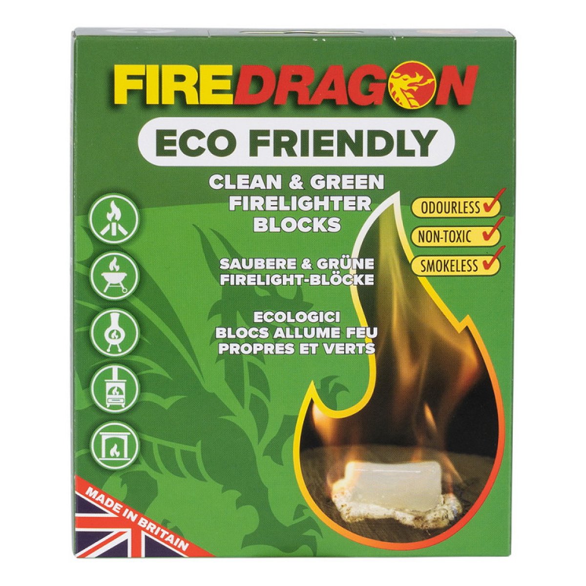 FireDRAGON ECO gelové palivo BCB 6ks